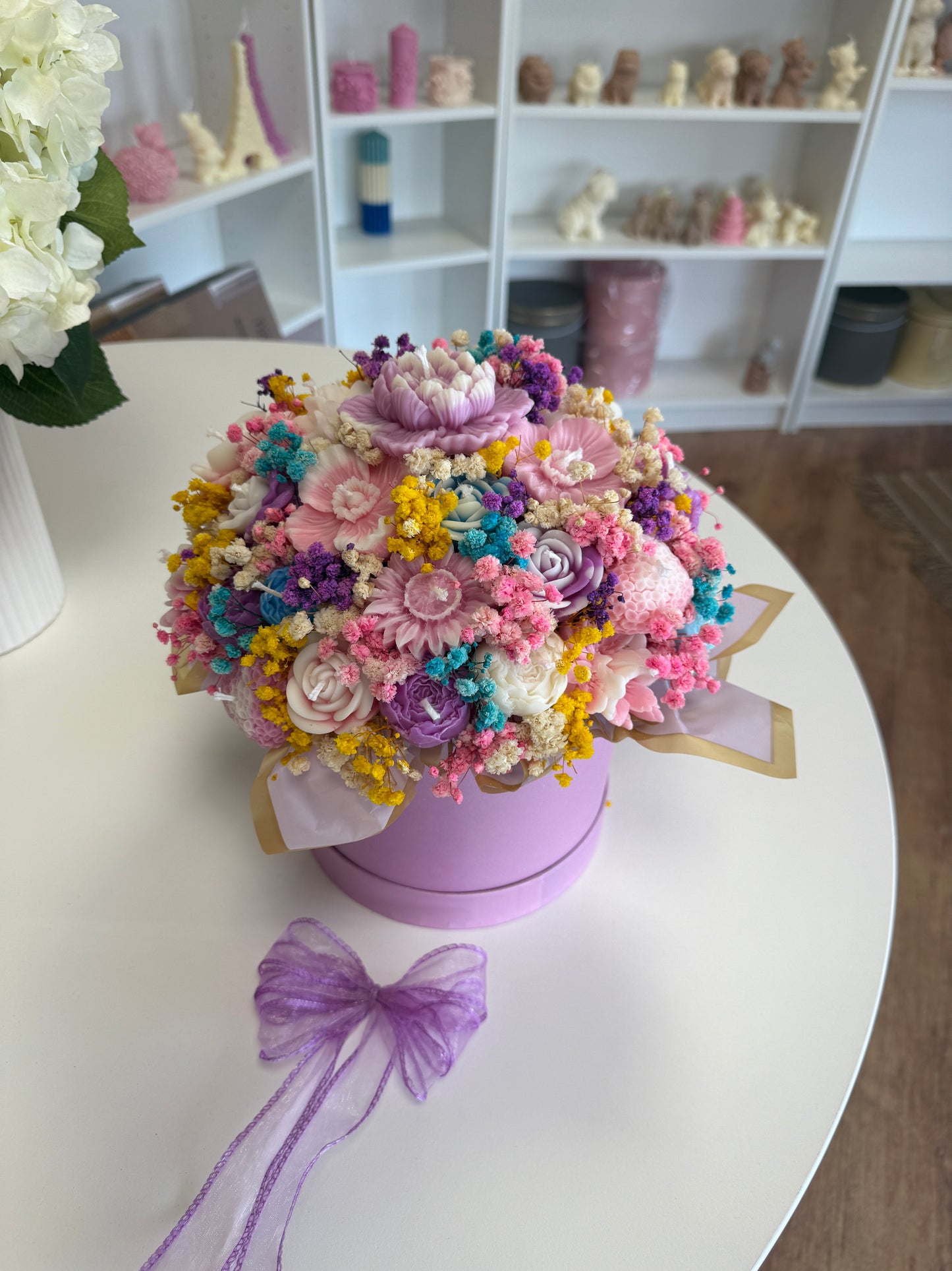 Rainbow Candle Bouquet