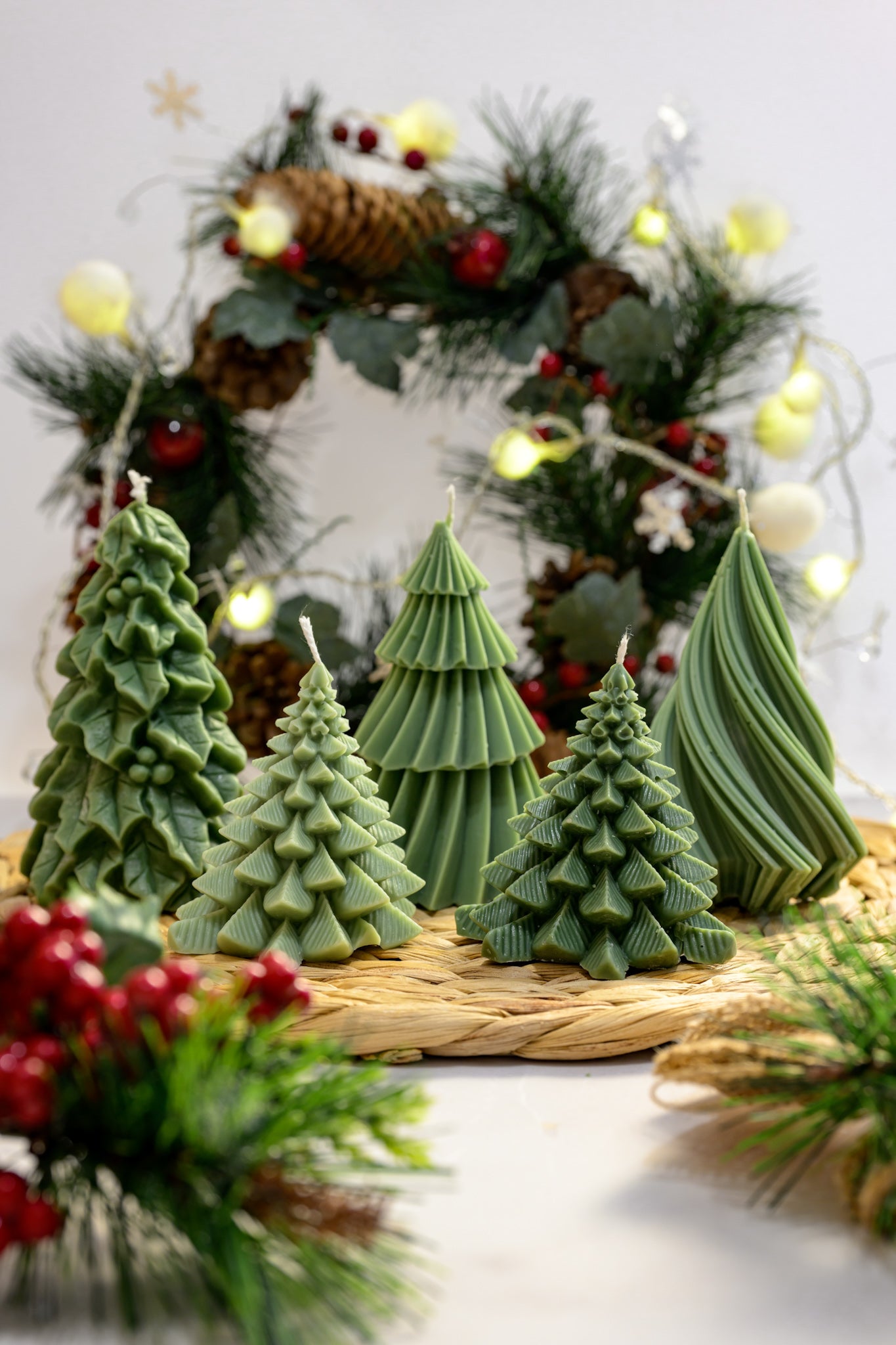 Christmas tree candles | Christmas Collection