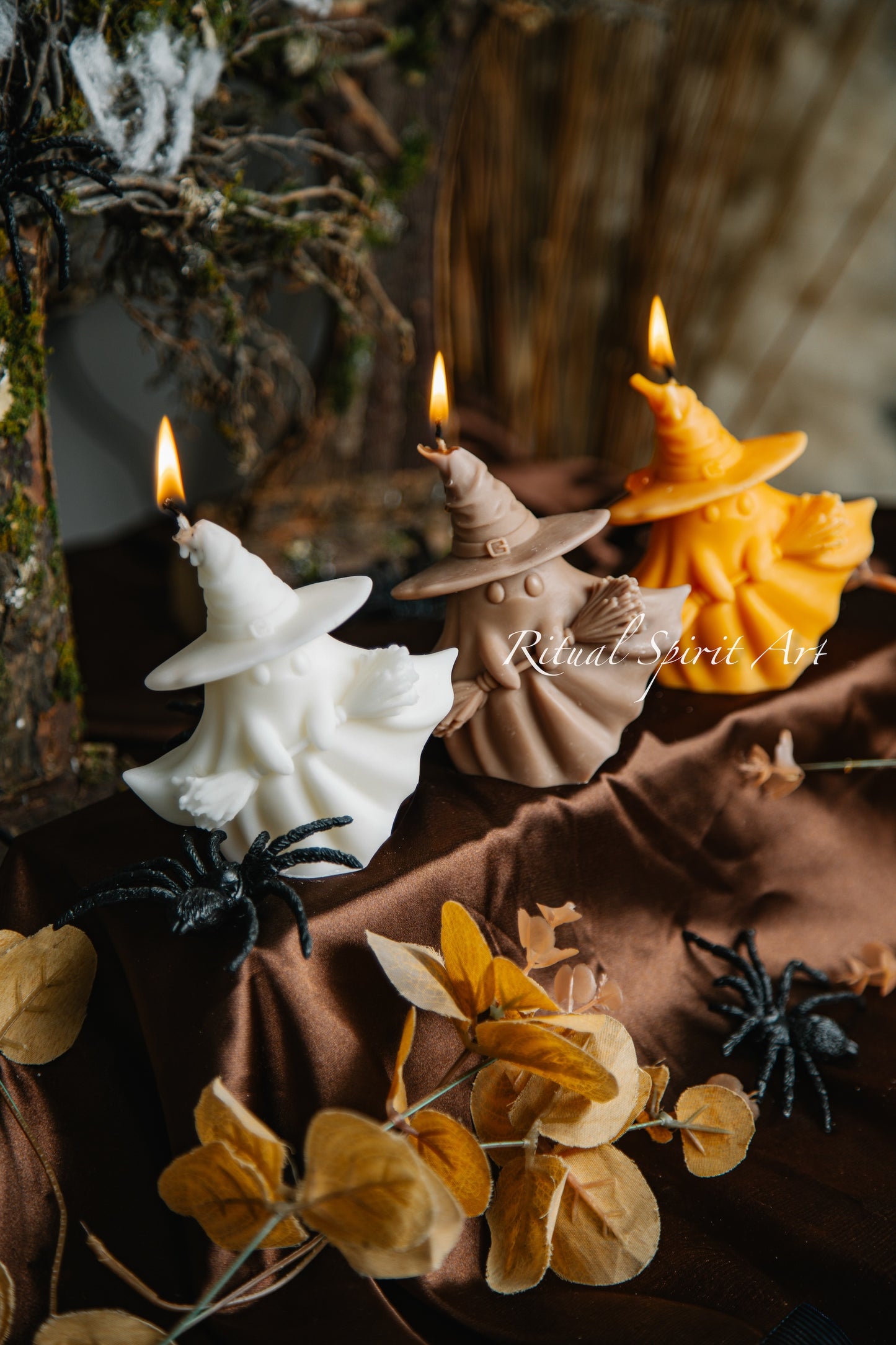 Witch Ghost Candle | Autumn Collection