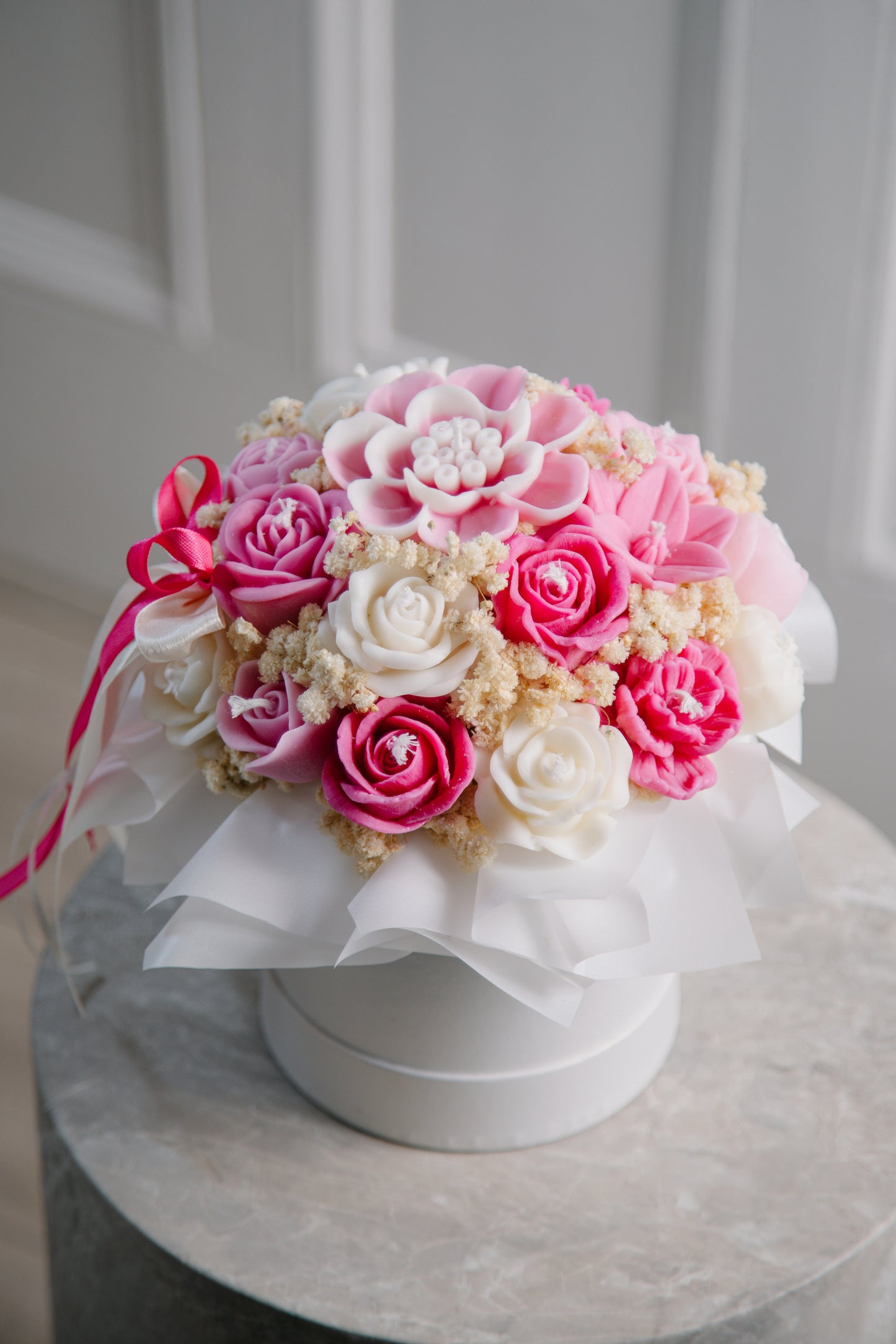 Rose Garden Candle Bouquet