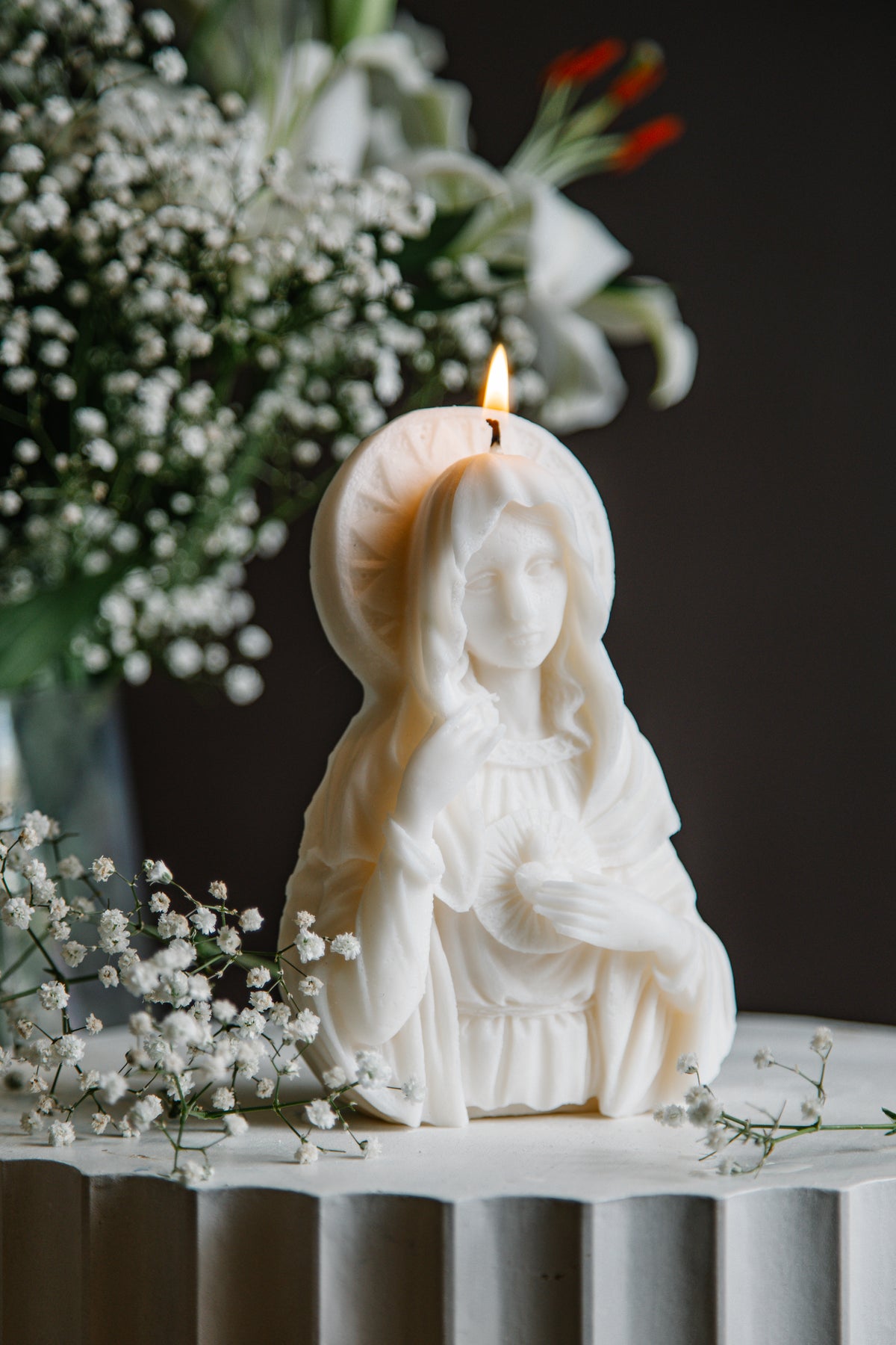 Mother Mary Candle