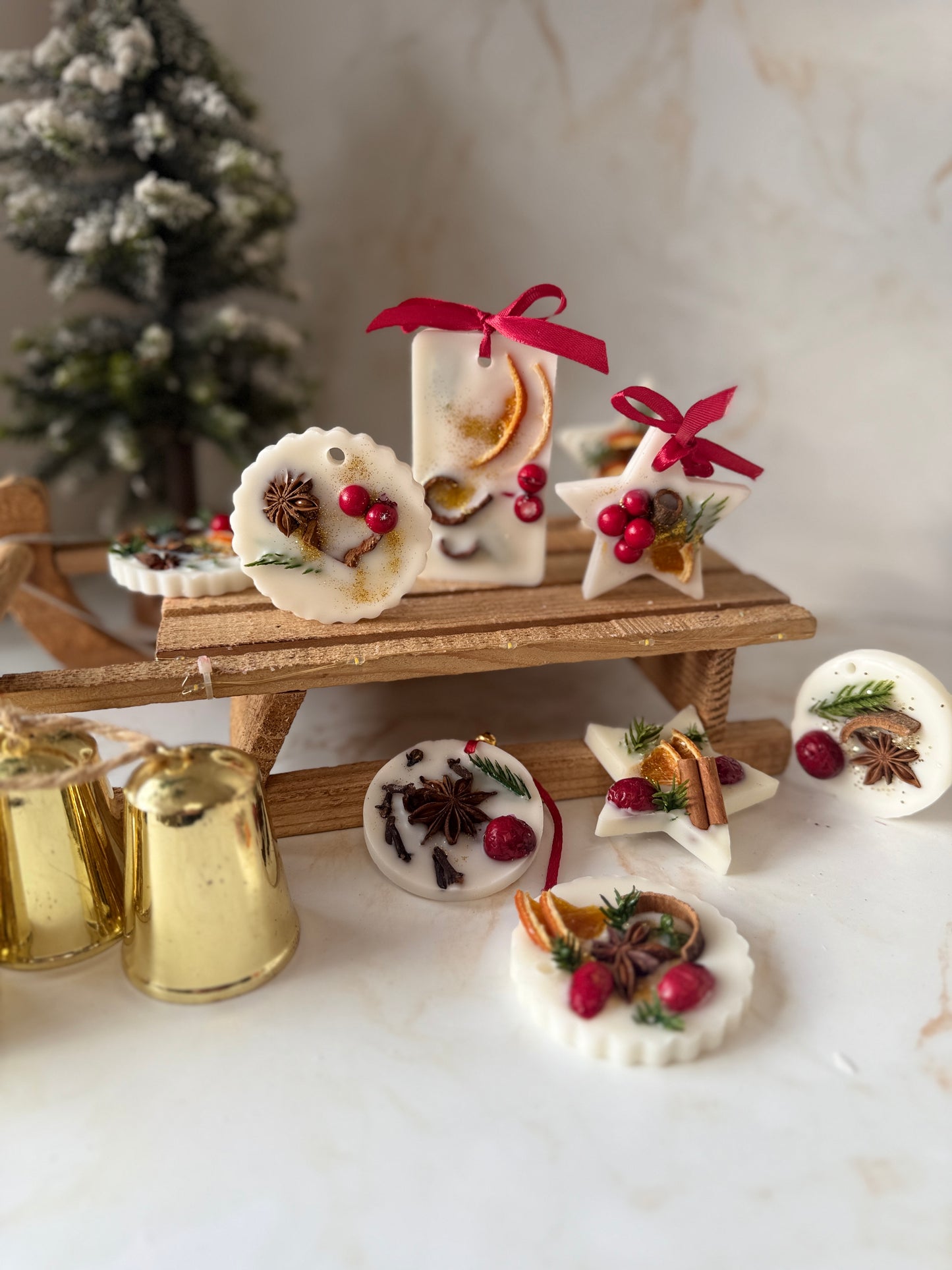 Scented Wax Melts Tree Decorations | Christmas Collection