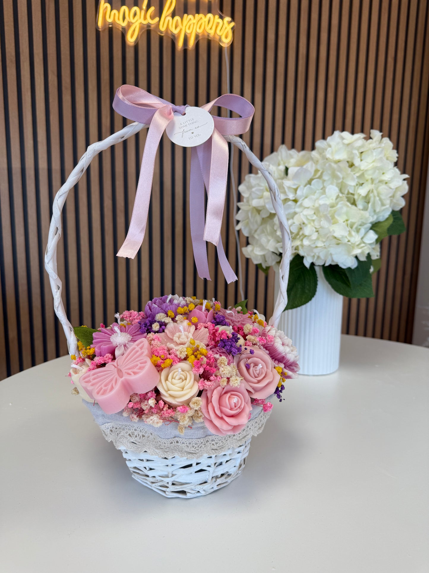 Flower Basket | Soy wax candles