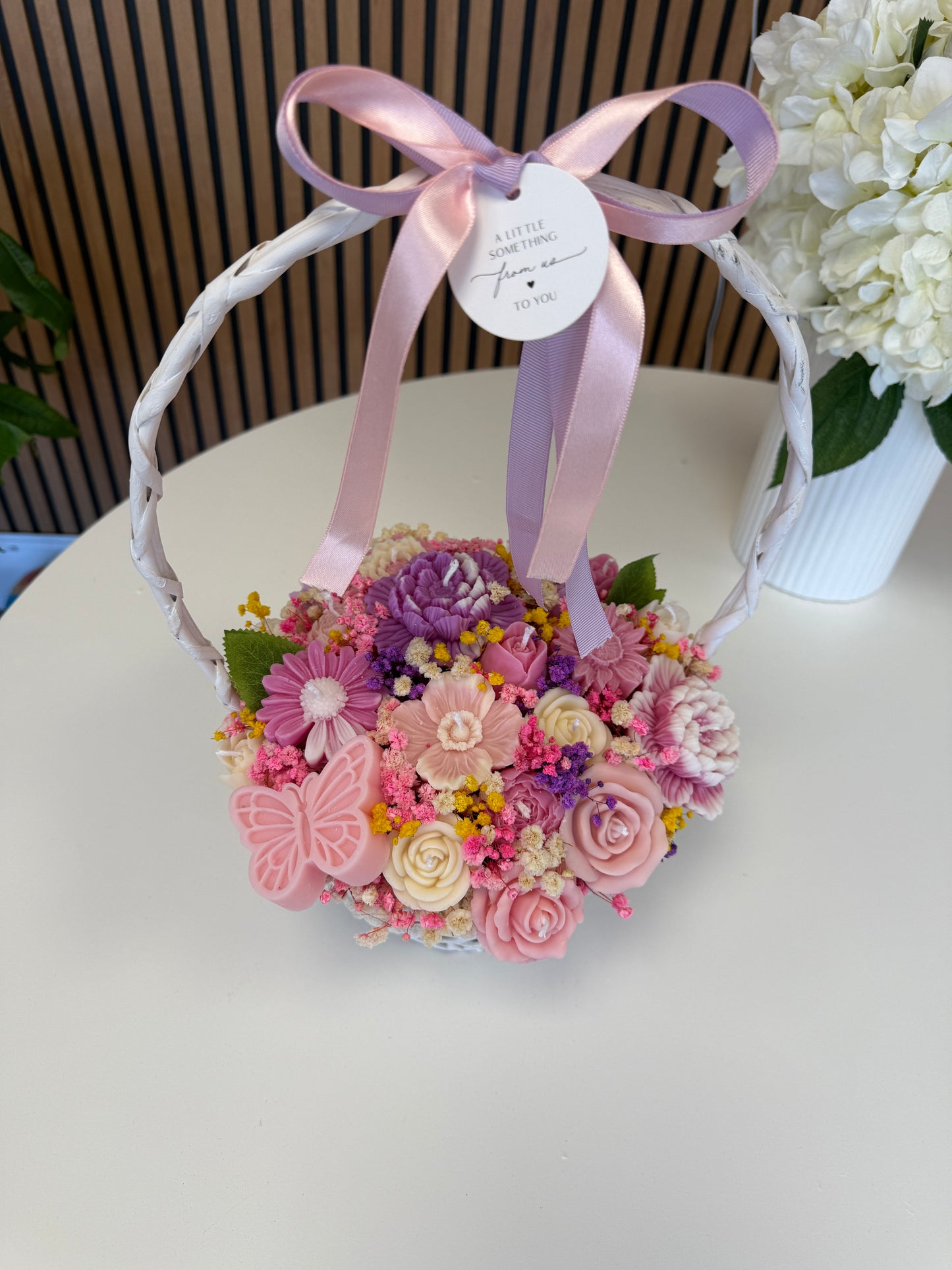 Flower Basket | Soy wax candles