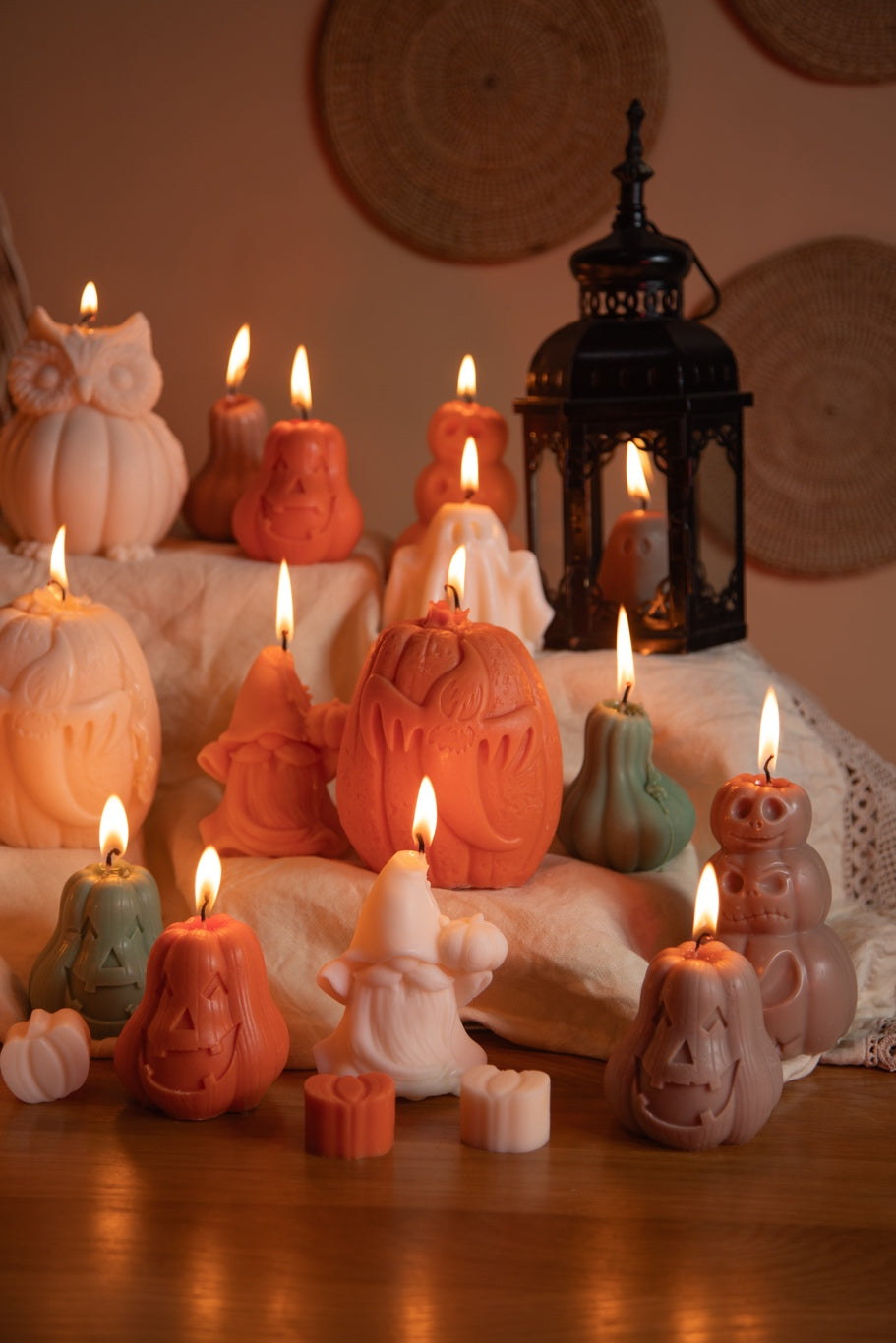 Large owl Candle | Autumn collection