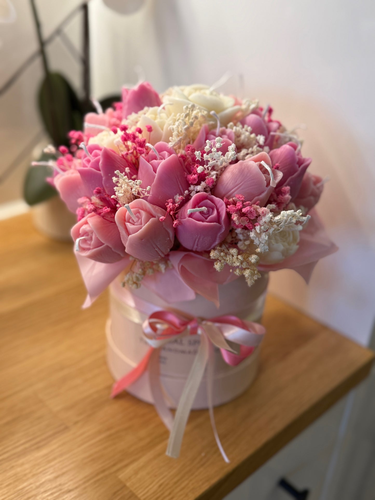 Tulips Candle Bouquet