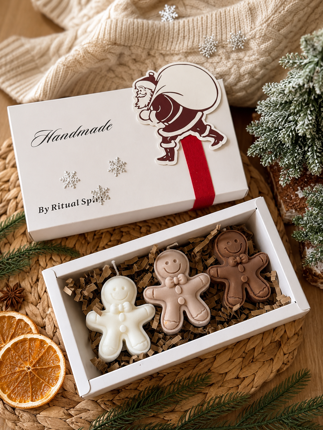 Christmas Candle Gift Box