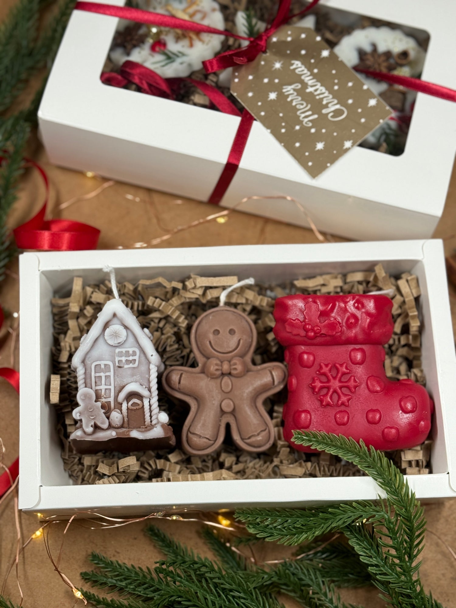 Christmas Candle Gift Box