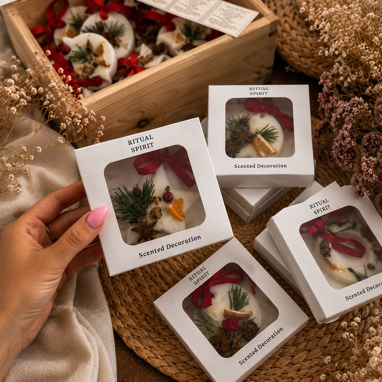 Scented Wax Melts Tree Decorations | Christmas Collection
