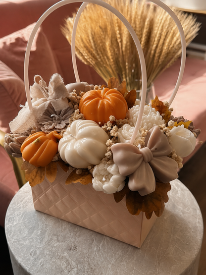 Blush Harvest Pumpkin Bag