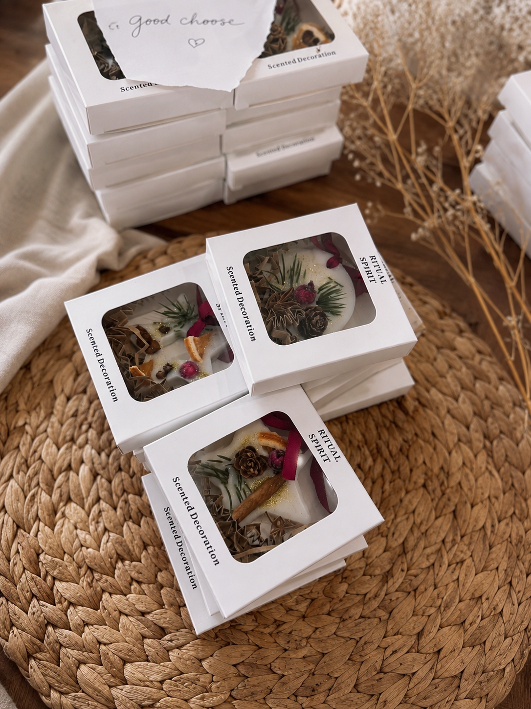 Scented Wax Melts Tree Decorations | Christmas Collection
