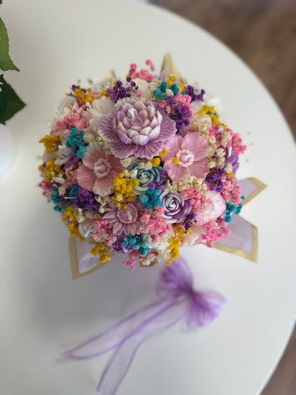 Rainbow Candle Bouquet