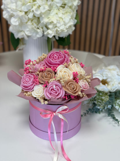 Rose Candle Bouquet