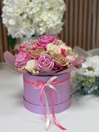 Rose Candle Bouquet