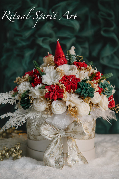 Santa’s Garden Christmas Bouquet