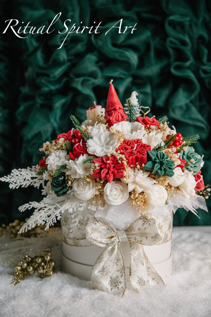 Santa’s Garden Christmas Bouquet