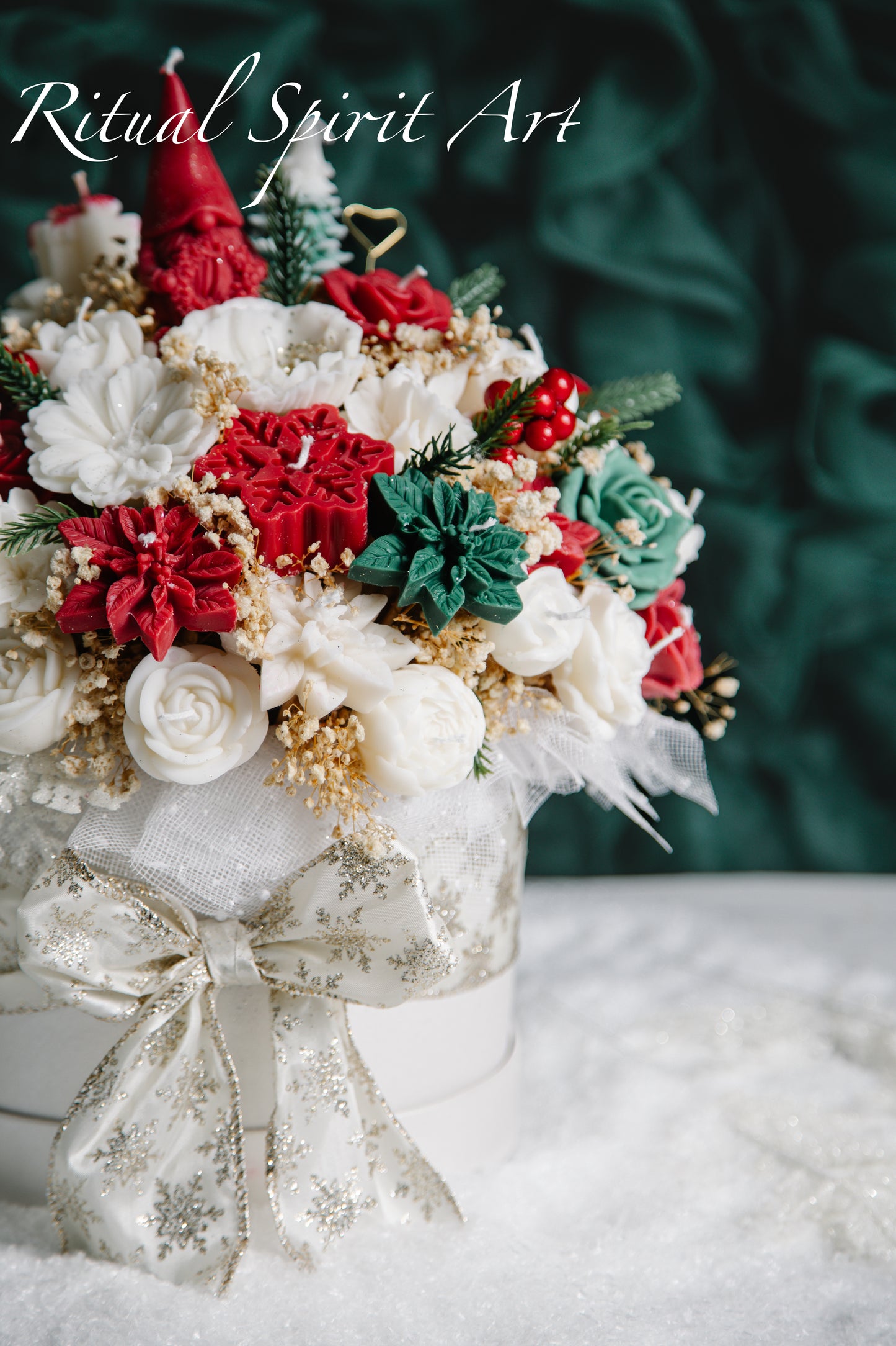 Santa’s Garden Christmas Bouquet