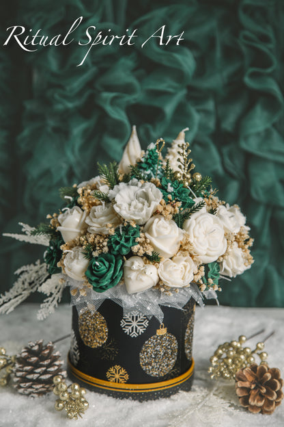 Enchanted Winter Christmas Bouquet