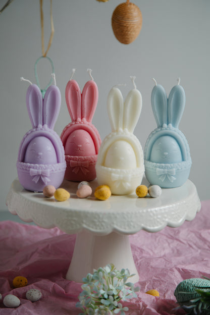 Easter Bunny Egg Candle