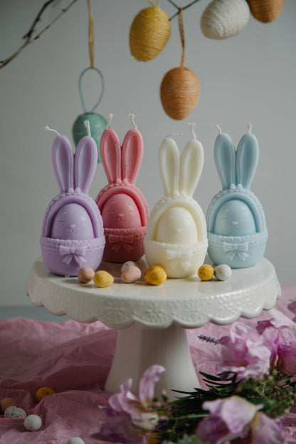 Easter Bunny Egg Candle