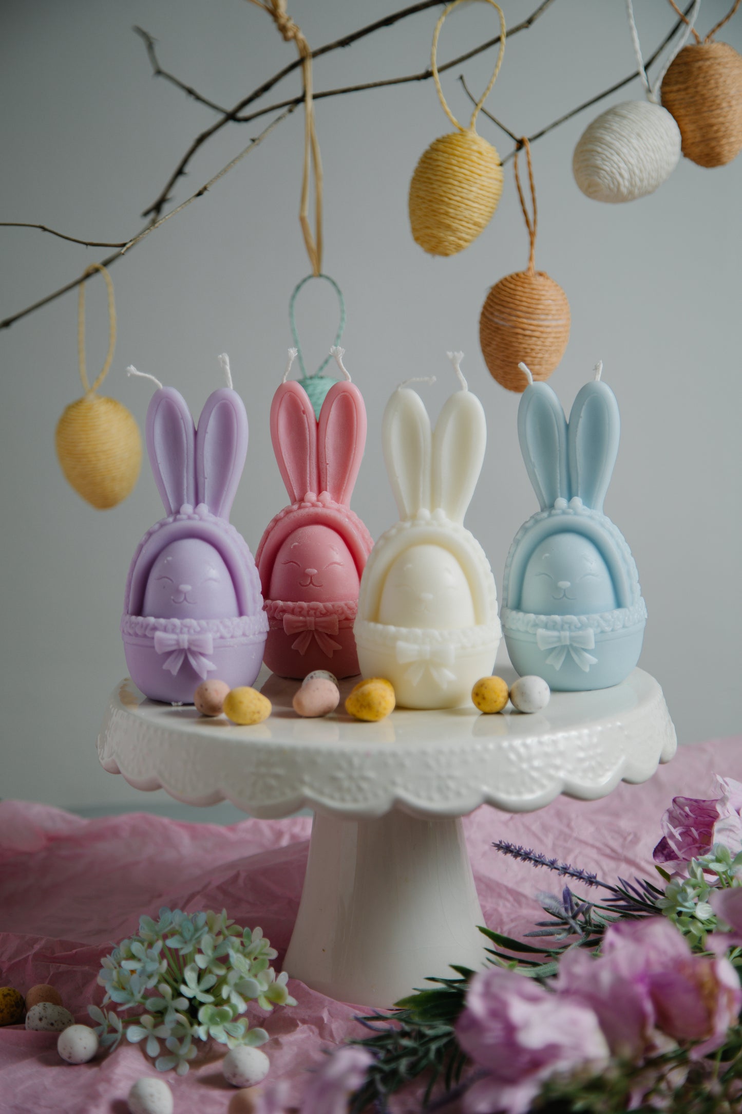 Easter Bunny Egg Candle
