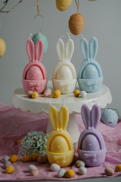 Easter Bunny Egg Candle