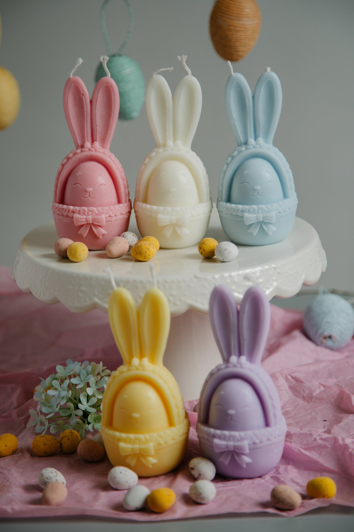 Easter Bunny Egg Candle