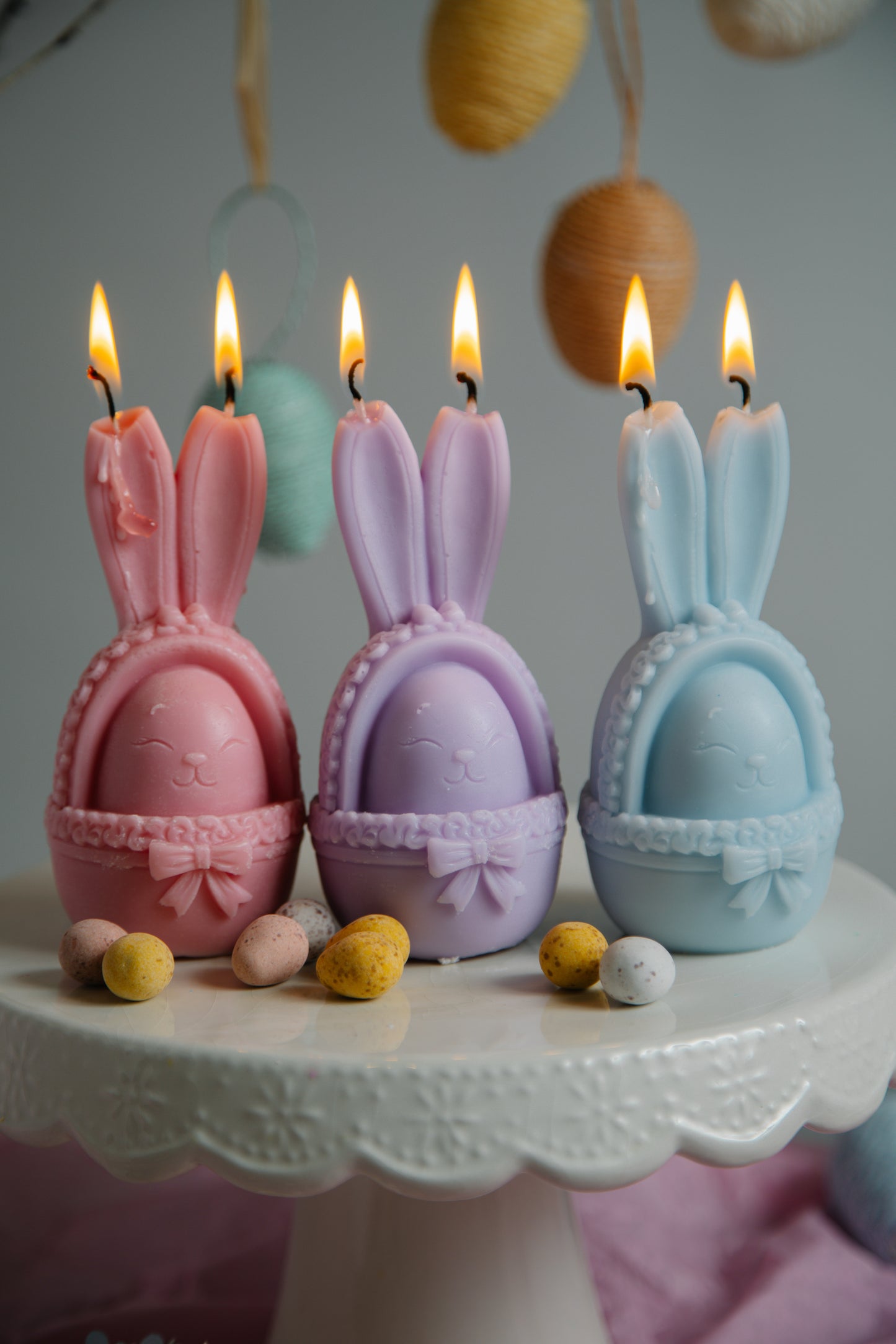 Easter Bunny Egg Candle