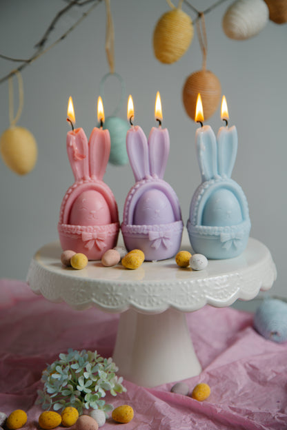Easter Bunny Egg Candle