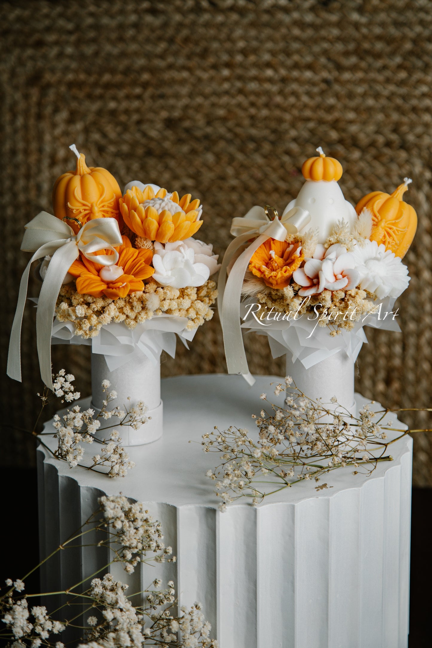 Autumn Harvest Candle Bouquet