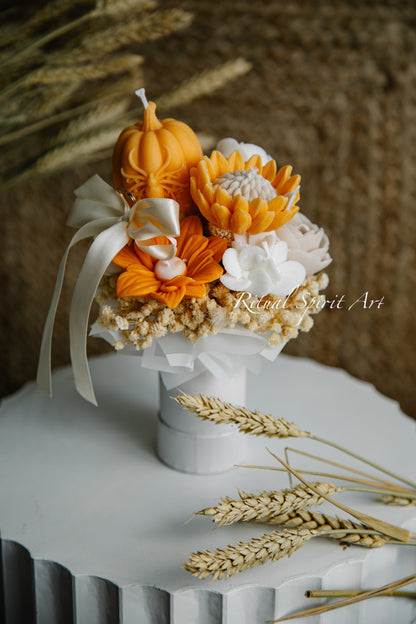 Autumn Harvest Candle Bouquet