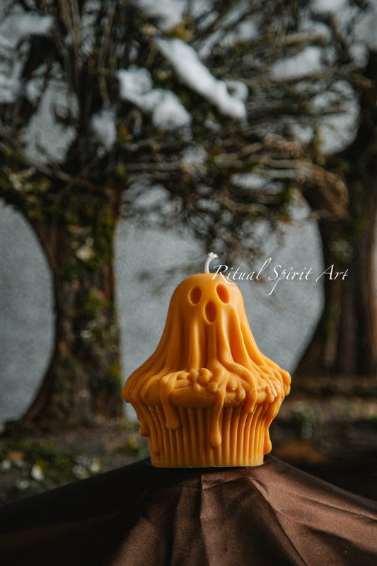 Spooky Cupcake Candle | Autumn Cillection