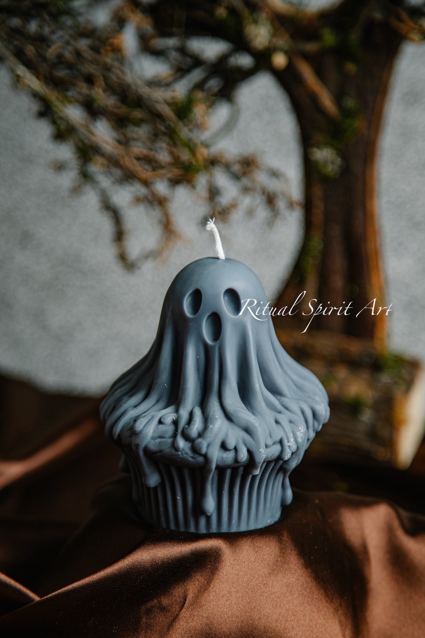 Spooky Cupcake Candle | Autumn Cillection
