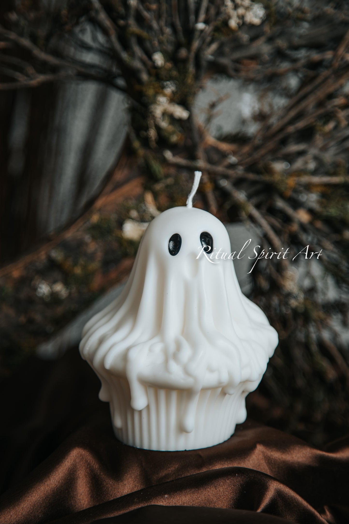 Spooky Cupcake Candle | Autumn Cillection