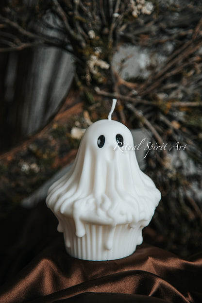 Spooky Cupcake Candle | Autumn Cillection