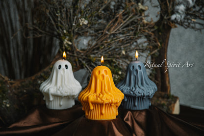 Spooky Cupcake Candle | Autumn Cillection