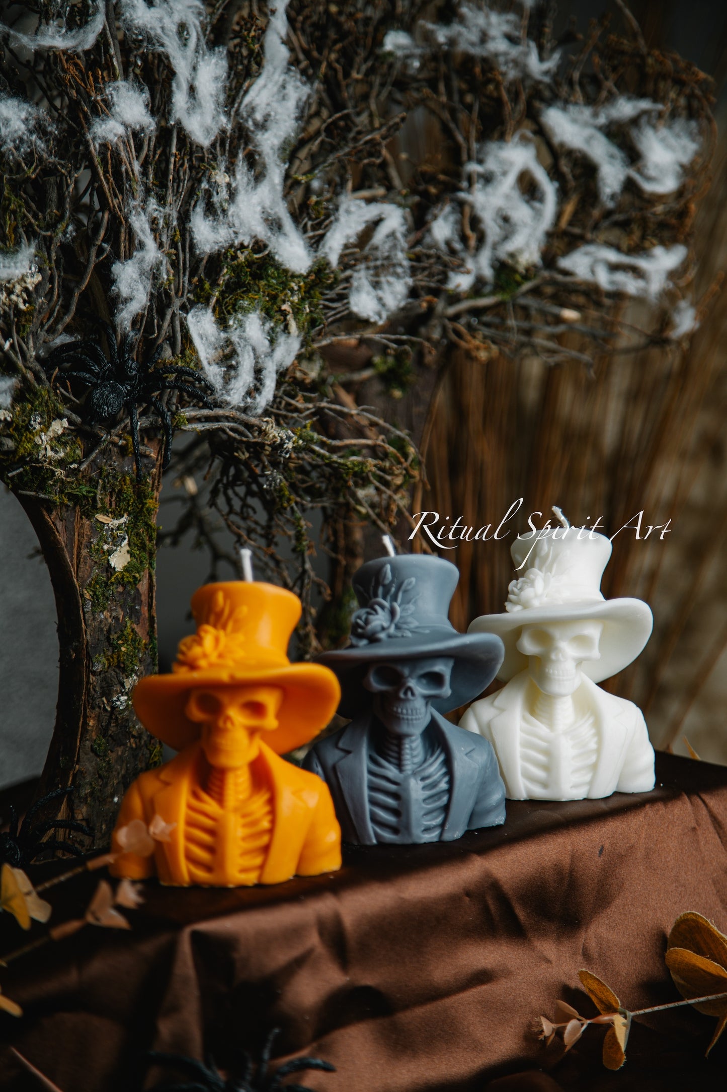 Gentleman Skeleton Candle | Autumn Collection