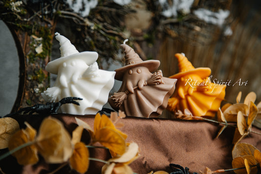 Witch Ghost Candle | Autumn Collection