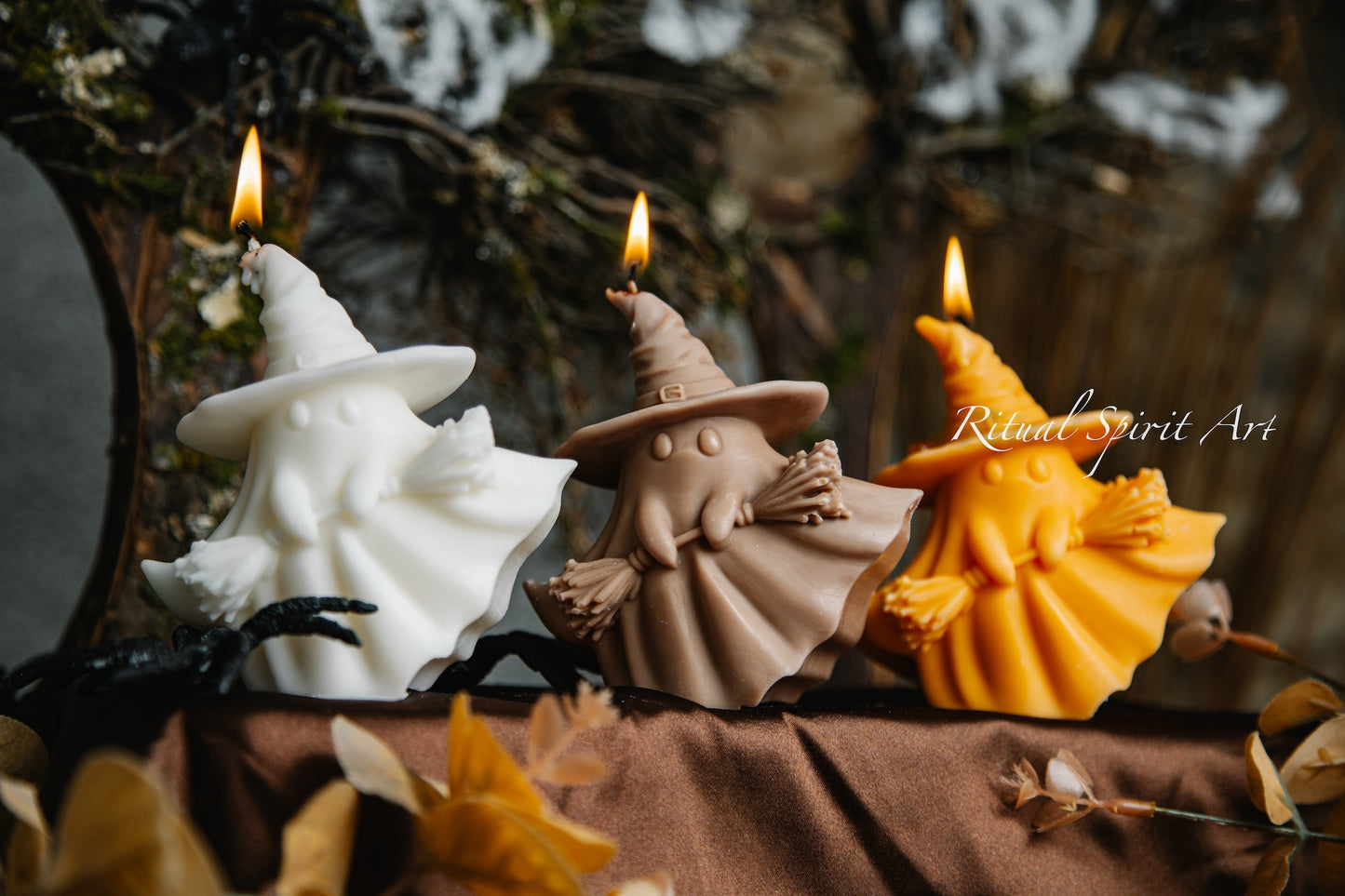 Witch Ghost Candle | Autumn Collection