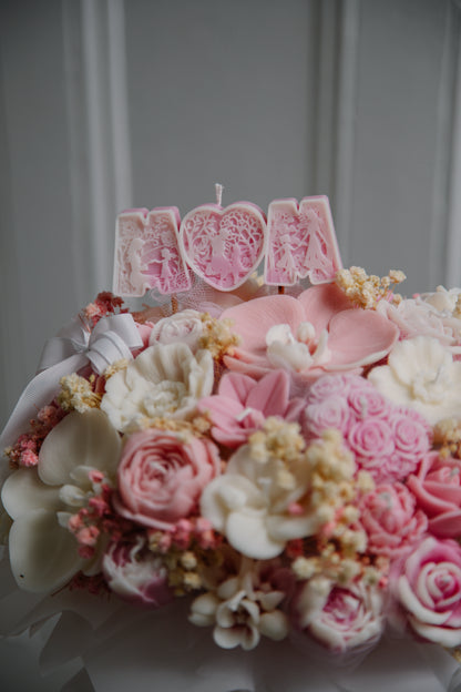 Pink Dream Candle Bouquet