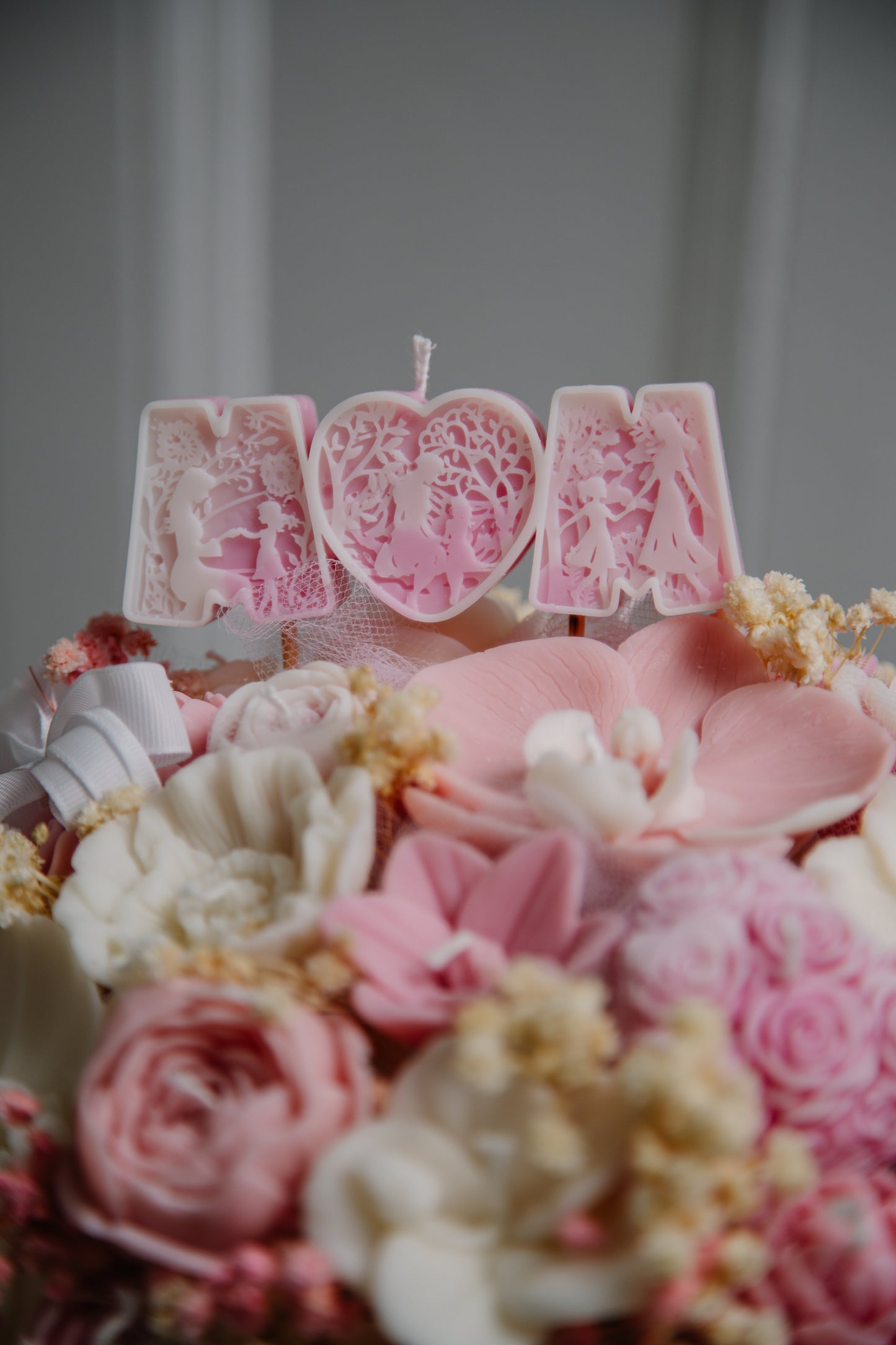Pink Dream Candle Bouquet