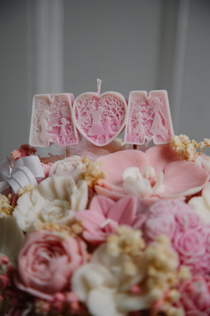 Pink Dream Candle Bouquet