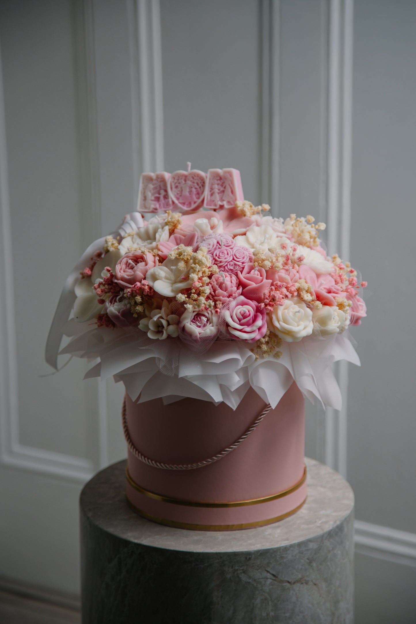 Pink Dream Candle Bouquet