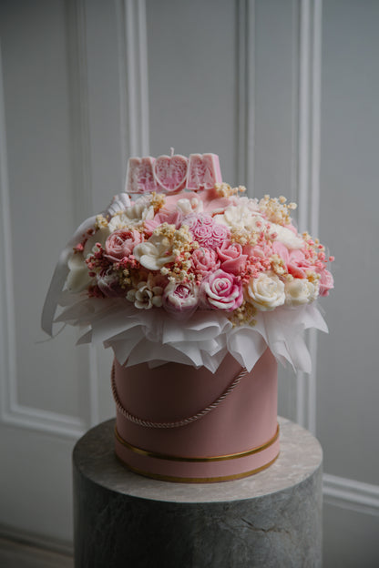 Pink Dream Candle Bouquet