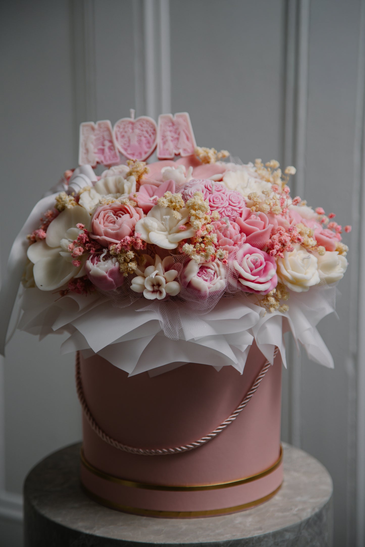 Pink Dream Candle Bouquet