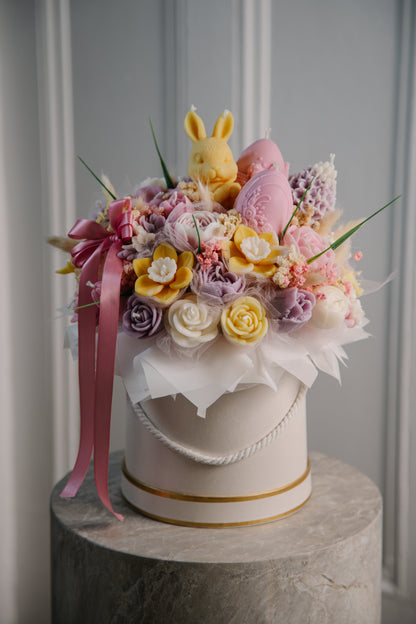 Spring Easter Candle Bouquet