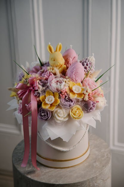 Spring Easter Candle Bouquet