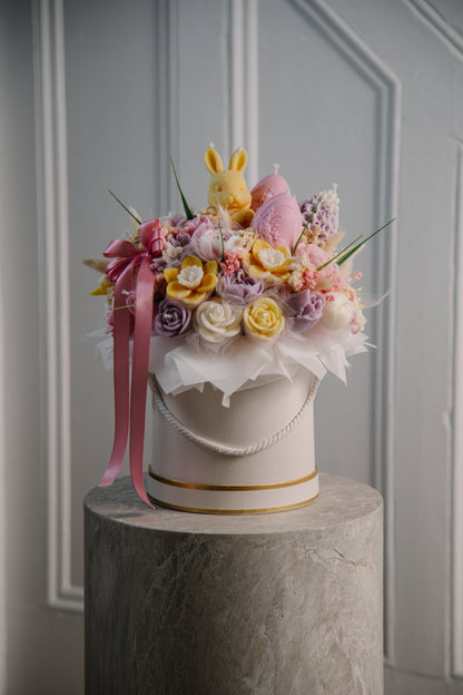 Spring Easter Candle Bouquet