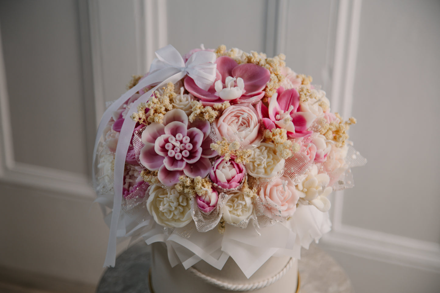 Pink Dream Candle Bouquet