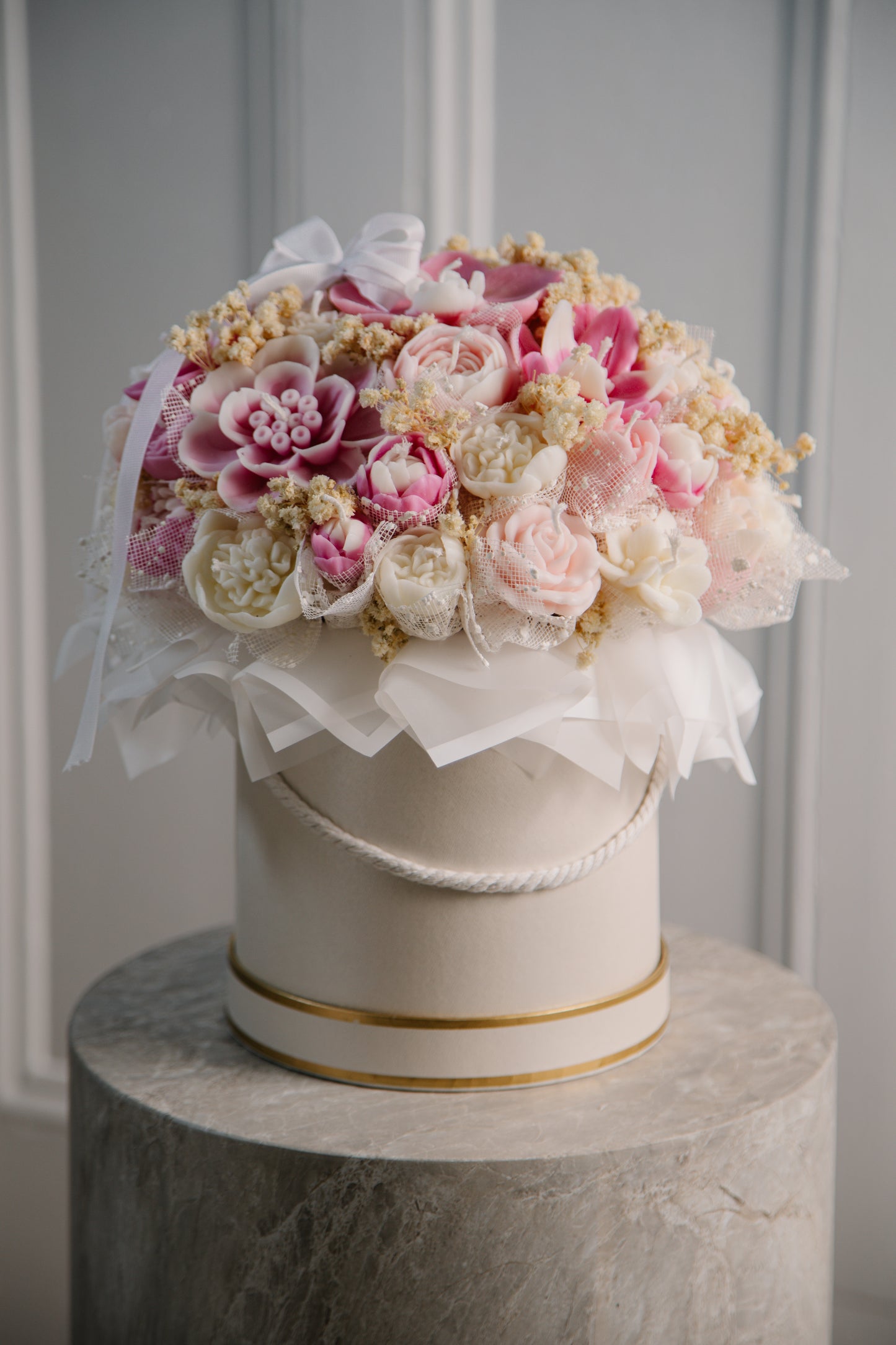 Pink Dream Candle Bouquet